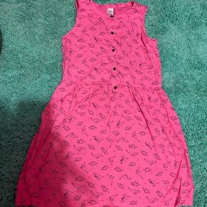 Carter’s pink dinosaur dress size 10/12
